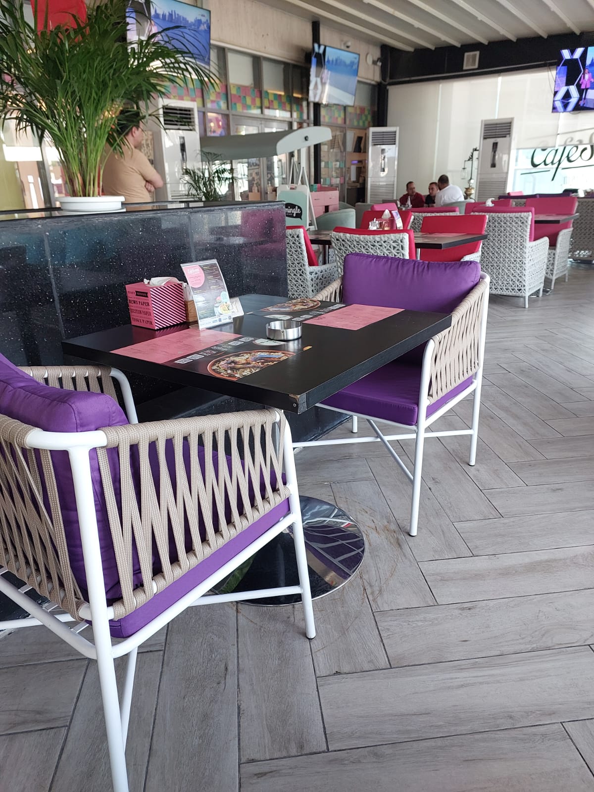 Tawar Mall Social Cafe Furniture Project REDWHITESKY